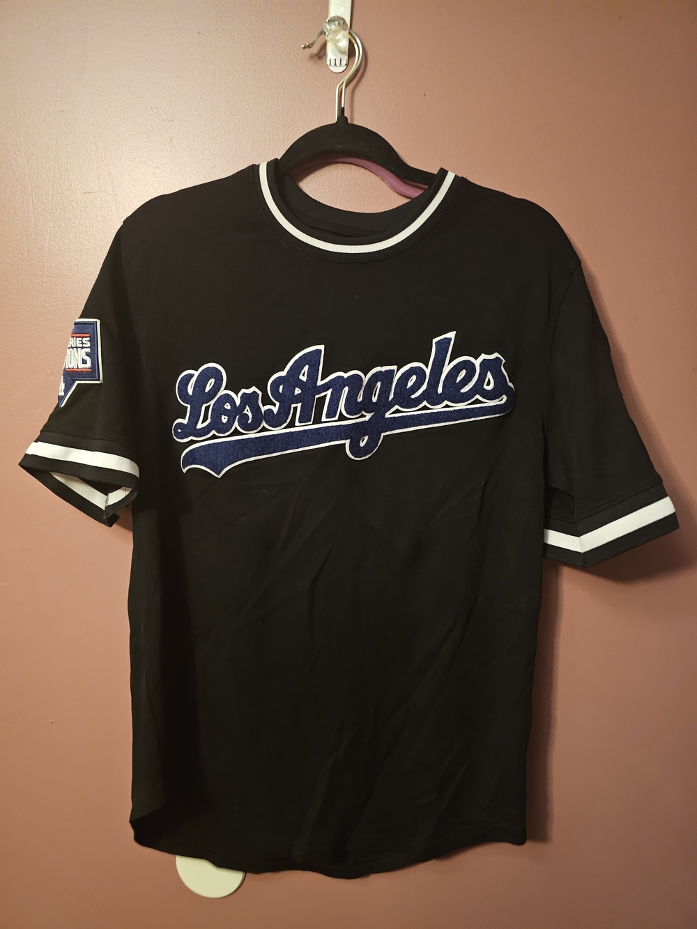 Los Angeles Black Graphic Short Sleeve Tee